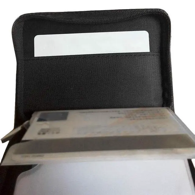 Alt view image 5 of 7 - Credit Card Holder Wallet RFID Blocking Leather Wallet for Men and Women with Zipper, Huge Storage Capacity