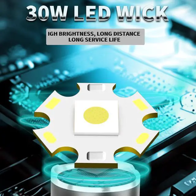 Alt view image 3 of 7 - LED Flashlight Rechargeable, Pocket Small Bright Flashlights 5Modes