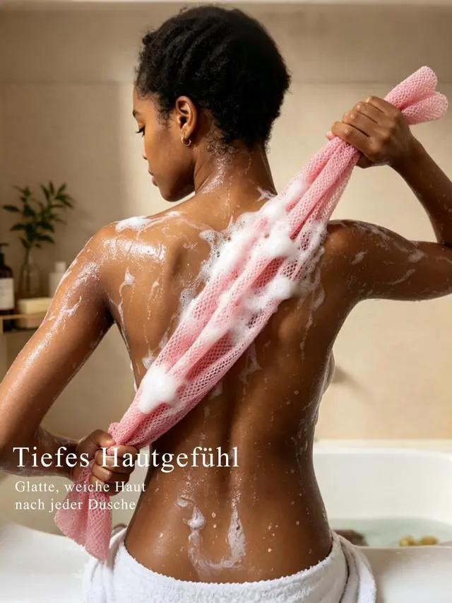 Alt view image 3 of 7 - 4 Pack African Net Sponge, African Exfoliating Net for Body