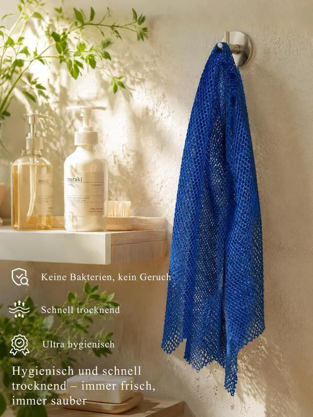 Alt view image 5 of 7 - 4 Pack African Net Sponge, African Exfoliating Net for Body