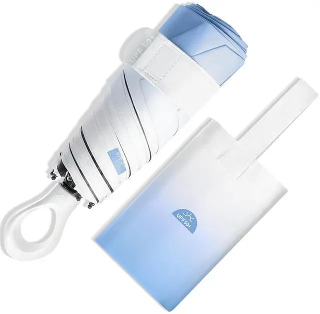 Main image of UV Umbrella UPF 50+, Mini Sun Umbrella for Walking Foldable Travel