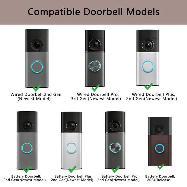 Alt view image 2 of 6 - Video Doorbell Key Replacement Tool for Battery Doorbell/Plus/Pro 2026