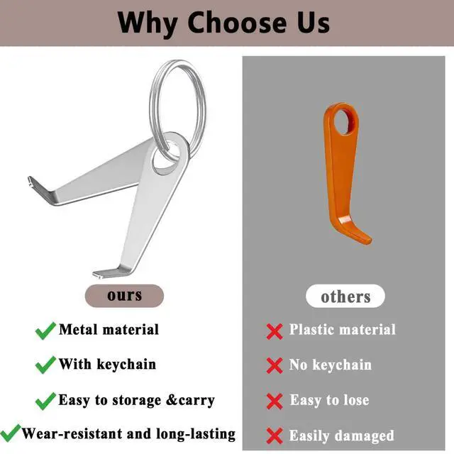 Alt view image 5 of 6 - Video Doorbell Key Replacement Tool for Battery Doorbell/Plus/Pro 2026