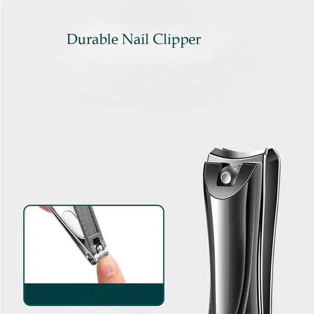 Alt view image 4 of 6 - 2PCS Nail Clipper, Sharp Fingernail and Toenail Clipper Cutters for Men and Women (Brown)