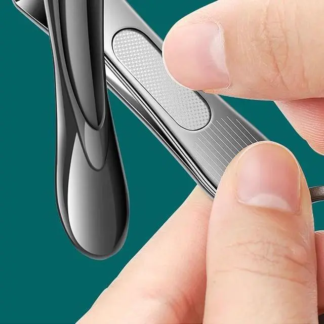 Alt view image 6 of 6 - 2PCS Nail Clipper, Sharp Fingernail and Toenail Clipper Cutters for Men and Women (Brown)