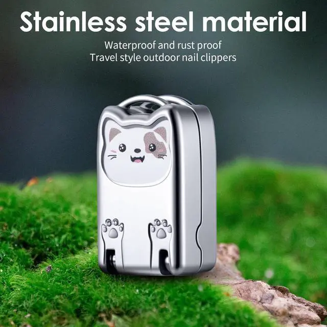 Alt view image 3 of 7 - Portable Mini Nail Clippers, Metal Folding Travel Nail Clippers