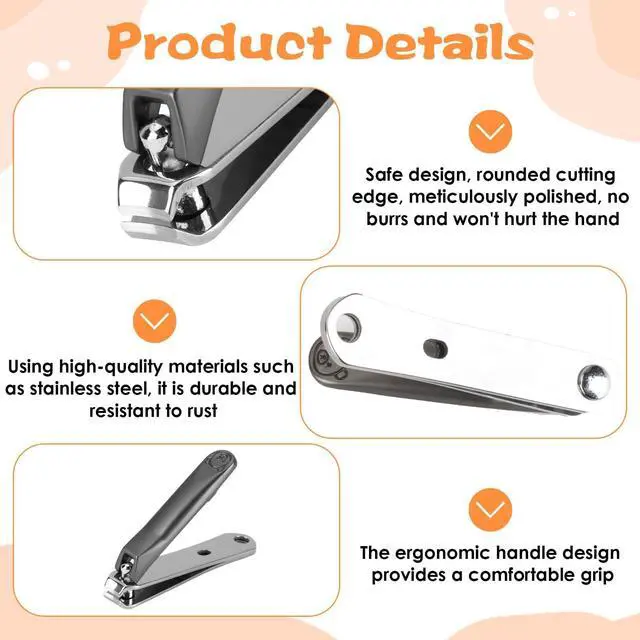 Alt view image 3 of 7 - Kids Nail Clippers for Infants, Toddlers and Kids