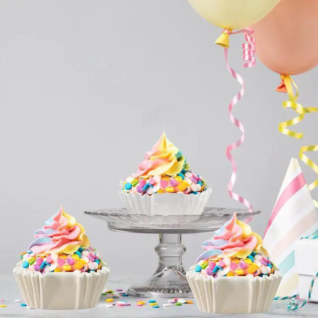 Alt view image 6 of 7 - 1000 Pcs Square Cupcake Liners Disposable Craft White Baking CupsSquare Baking Cups for BakingPan Liners Paper Baking Cup for Cupcakes and Cup Liners Party Supplies Decoration