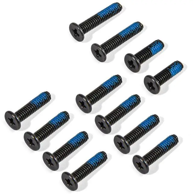 Main image of 12PCS Replacement Lower Bottom Base Cover Case Screws for Asus TUF Gaming A15 FA507 FX507 FA507RC FA507RF FA507RW FA507NU Series Laptop, Asus TUF A15 FA507 Base Screws with 2 Long, 8 Medium, 2 Short