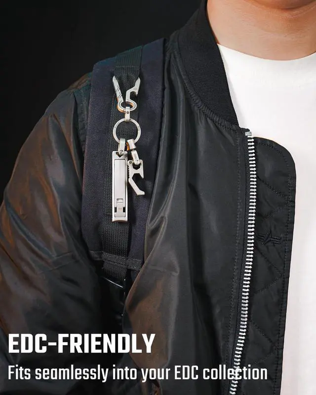 Alt view image 3 of 7 - KN02 Foldable Keychain Nail Clippers Cutter
