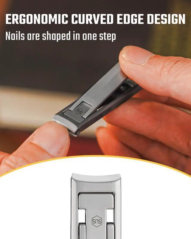 Alt view image 2 of 7 - KN02 Foldable Keychain Nail Clippers Cutter