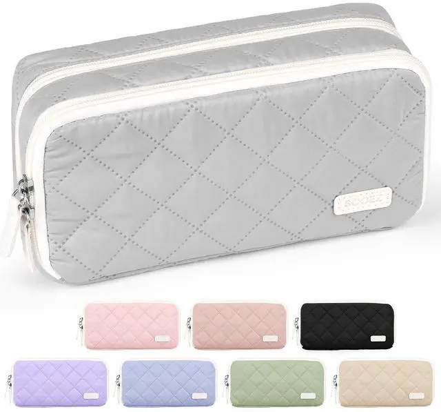 Main image of Large Pencil Case Pouch, Extra Big Pencil Bag with 8 Compartments
