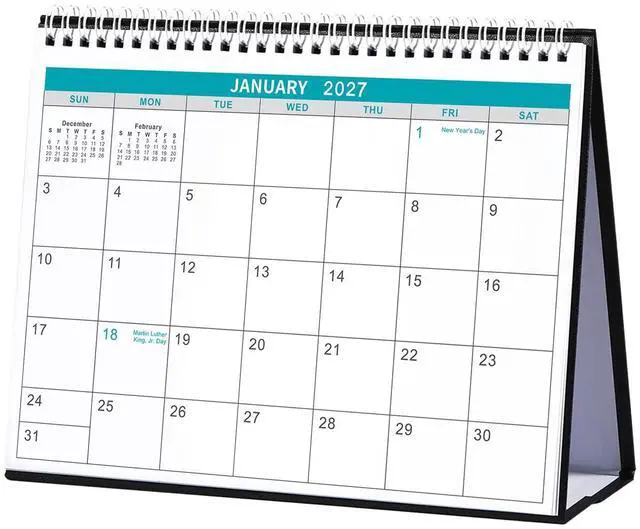Main image of Desk Calendar 2027, 2027 Desk Calendar, 10" x 8.3" Calendar Desk