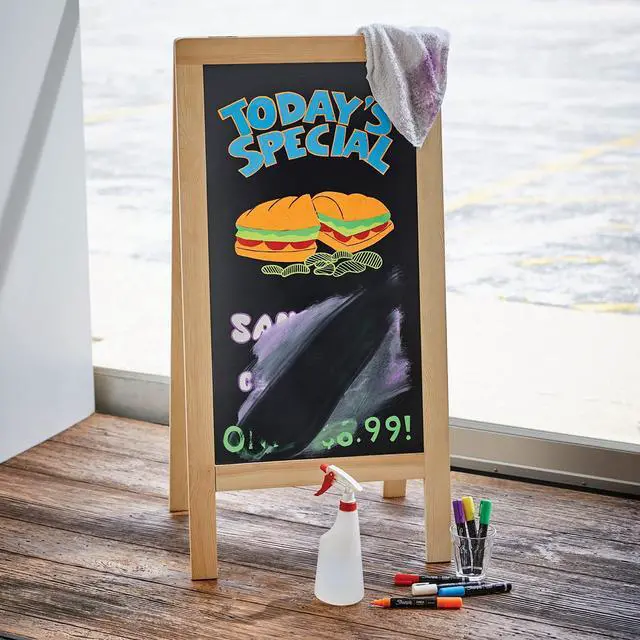 Alt view image 6 of 7 - Chalk Markers, Wet Erase Markers, Assorted Colors, 3 Count