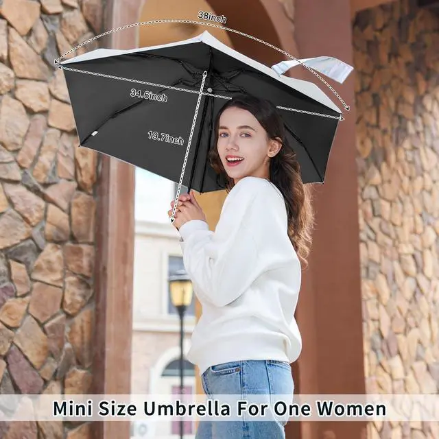 Alt view image 4 of 7 - UPF 50+ UV Protection Umbrella Mini Travel Umbrella for Purse Compact