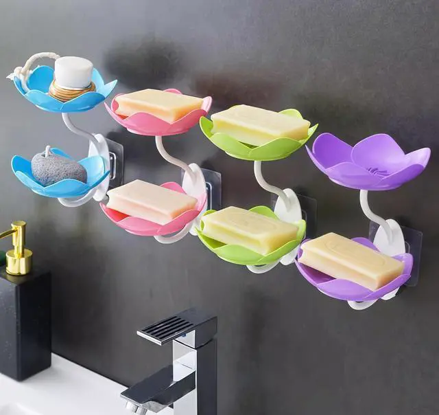 Alt view image 6 of 6 - Soap Holder Shower,bar soap Holder,Adhesive Soap Dish for Bathroom Wall