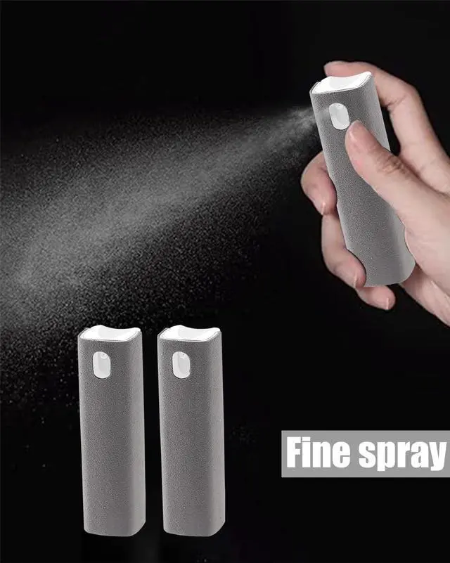Alt view image 5 of 7 - Screen Cleaner Car Screen Cleaner Spray and Wipe Car Stuff Mini Cleaning Kit for Travel Car Display iPhone iPad Computer Laptop Tablet MacBook Cell Phone Eyeglasses(2 Units)