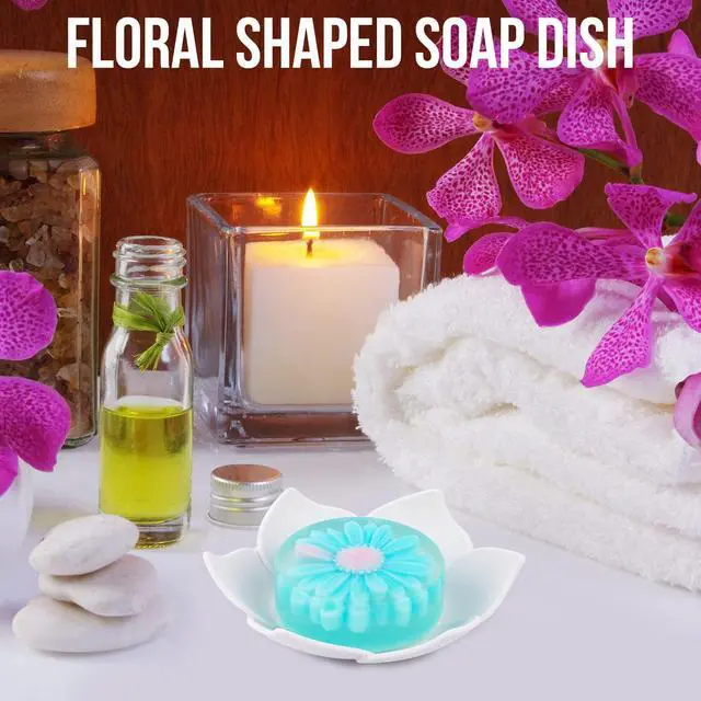 Alt view image 5 of 7 - 2 Pack Shower Steamer Tray, Silicone Soap Dish
