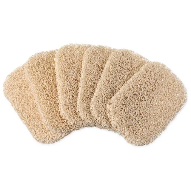 Alt view image 7 of 7 - 6 Pack Soap Saver Pad Self-Draining Porous Bar Soap Holder Pads