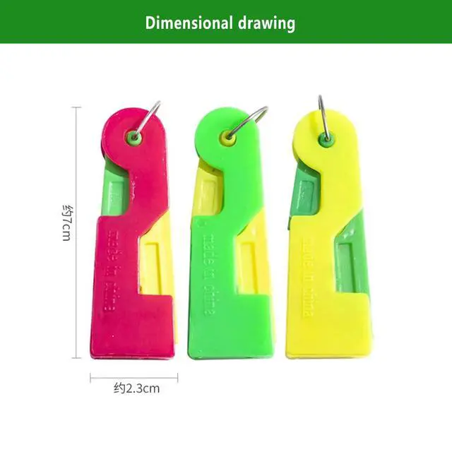 Alt view image 2 of 5 - Needle Threader, DIY Hand Sewing Machine, Sewing Thread, for Embroidery, Cross Stitch Craft, 3PCS, (Random Color)