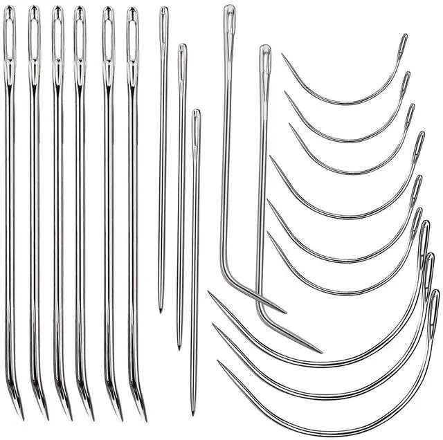 Main image of Sewing Needles, Curved Needle, 20 PCS Upholstery Needle