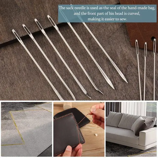 Alt view image 5 of 7 - Sewing Needles, Curved Needle, 20 PCS Upholstery Needle