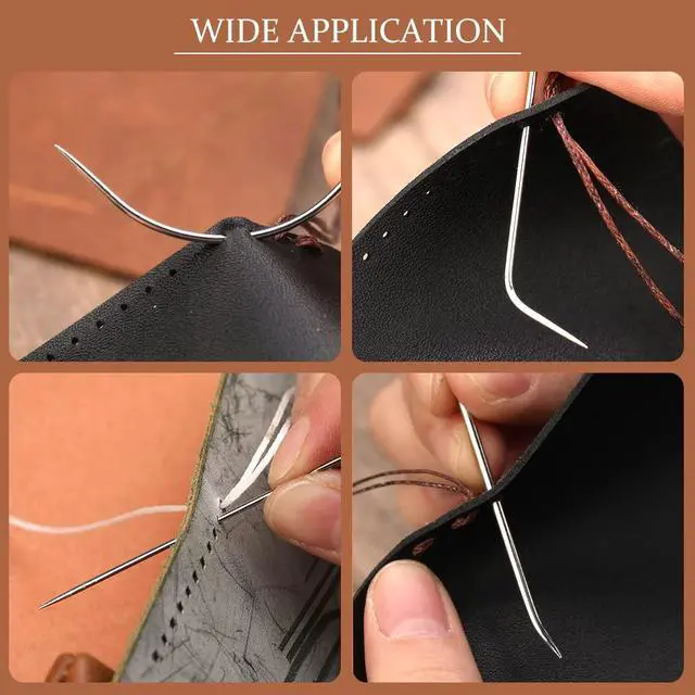 Alt view image 6 of 7 - Sewing Needles, Curved Needle, 20 PCS Upholstery Needle