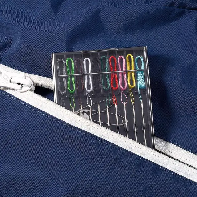 Alt view image 3 of 6 - 2 Boxes (20 Pcs) Home and Travel Sewing Kit Pre Threaded Needles for Hand Sewing Needles and Thread Box Quick Prethreaded Kits