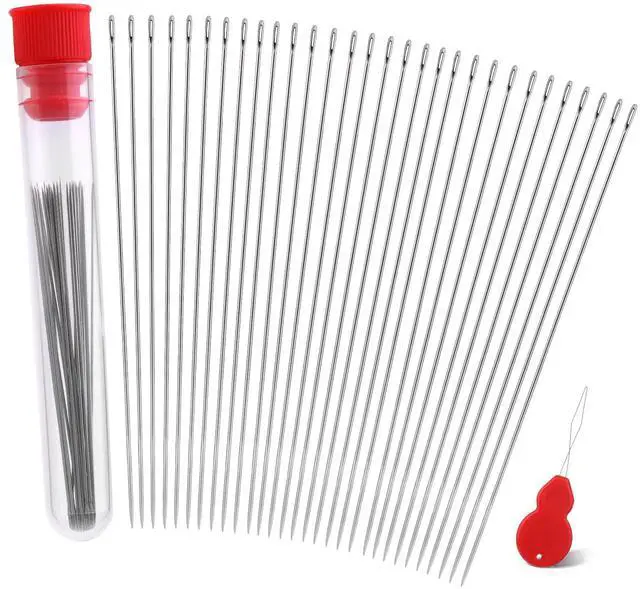 Main image of Beading Needles for Seed Beads Big Eye Beading Needles for Jewelry Making