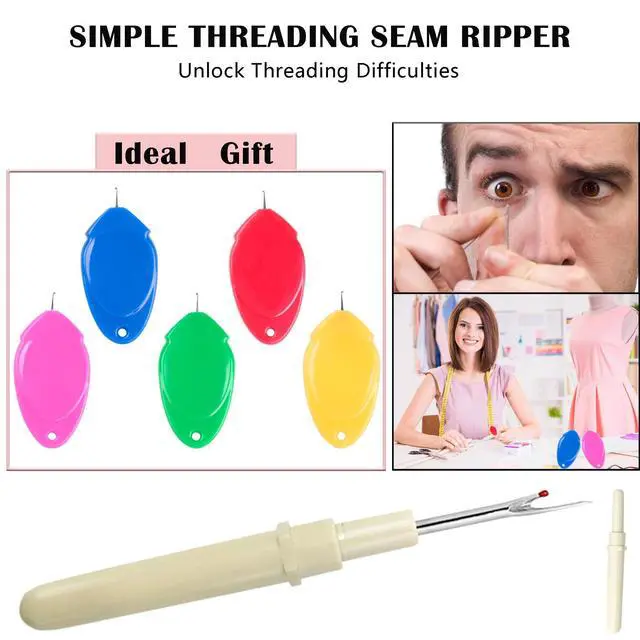Alt view image 7 of 7 - Threader Tool Easy Threader for Machine and Hand Sewing (6PCS)