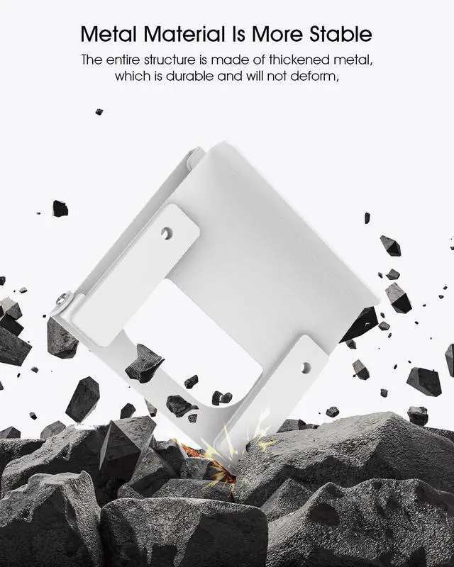 Alt view image 5 of 7 - Adjustable Desktop Stand Compatible with Skylight Calendar 15'' (Gen 1) Heavy-Duty Metal, Infinite Tilt Adjustment Premium Accessory for Digital Calendar (Not Compatible with 15 Inch Gen 2)