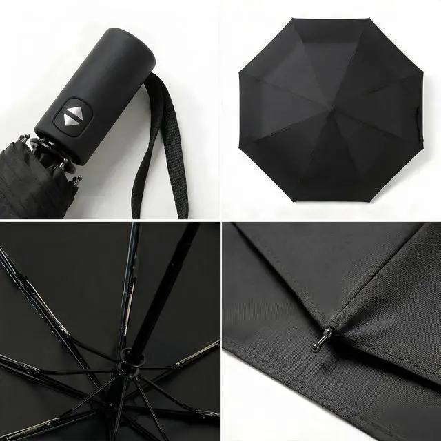 Alt view image 4 of 7 - Small Compact Travel Umbrella with UV Protection for Sun & Rain