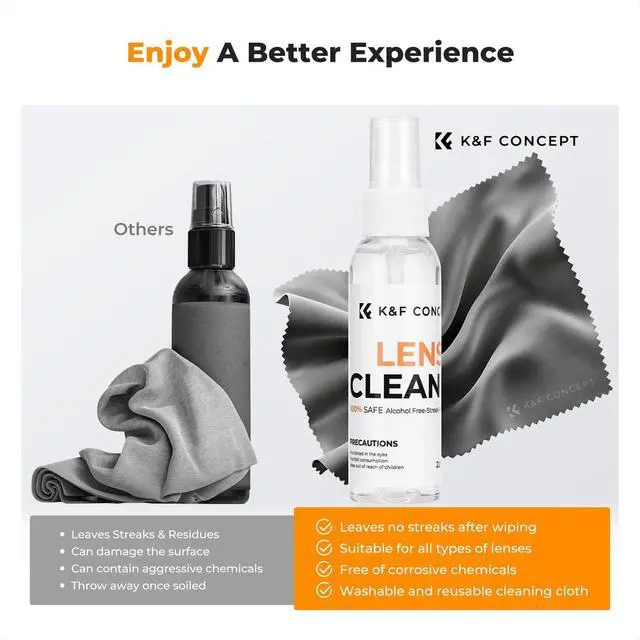 Alt view image 6 of 7 - Eyeglass Lens Cleaner Spray Kit for Laptop,Screen and Camera