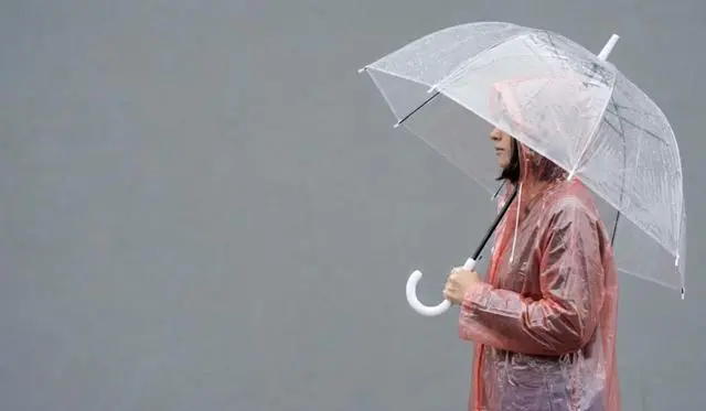 Alt view image 5 of 6 - Rain Poncho for Adults (1 Pack, Light Red) Extra Long 180 cm Hooded Emergency Raincoat, Lightweight 120 g, Waterproof Single-Use Rain Gear for Festivals, Sports, Travel