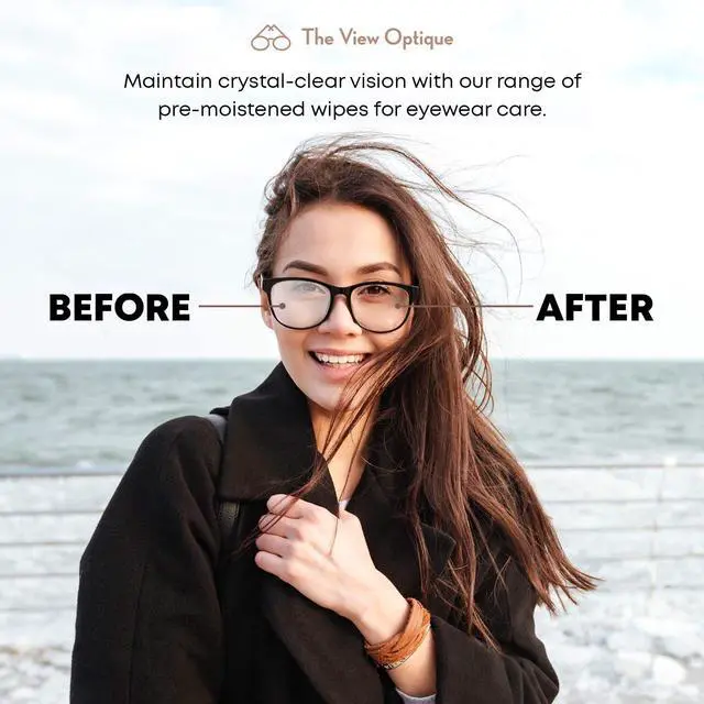 Alt view image 7 of 7 - Eyeglass Cleaner Kit (1) 1 oz Lens Cleaner Spray & (1) Microfiber Cloth with Pre-Moistened Lens Cleaning Wipes for Glasses, Screens & Sunglasses (26 Count)