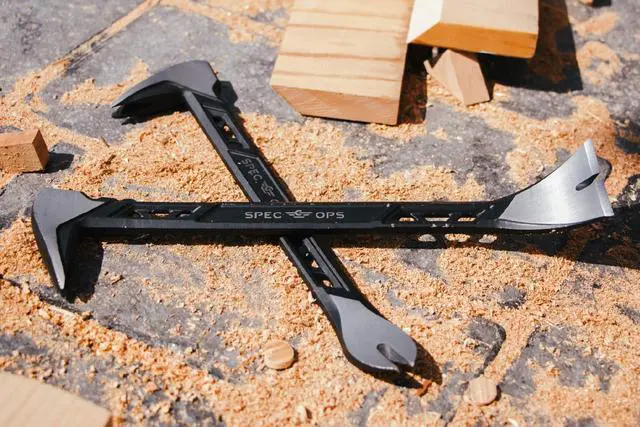 Alt view image 7 of 7 - Tools Nail Puller Cats Paw Pry Bar for Prying, Demolition & Nail Pulling, High-Carbon Steel, 10 Inch