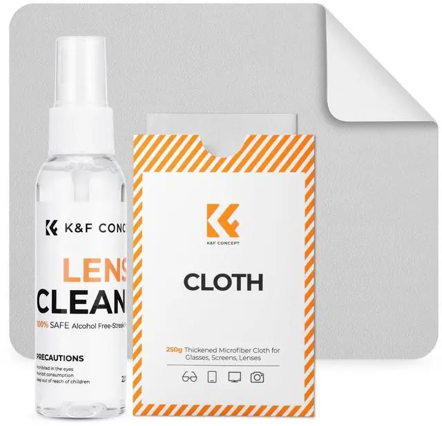 Main image of Lens Cleaner Spray Kit,Microfiber CleaningCloth,Glasses Cleaner