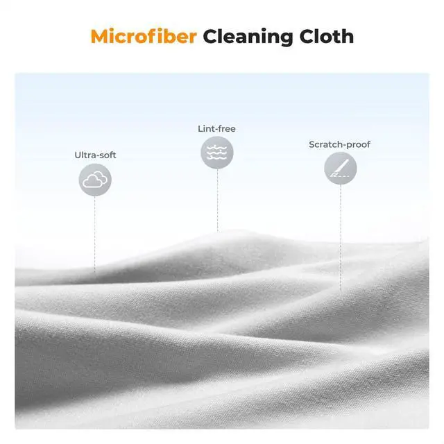 Alt view image 4 of 7 - Lens Cleaner Spray Kit,Microfiber CleaningCloth,Glasses Cleaner