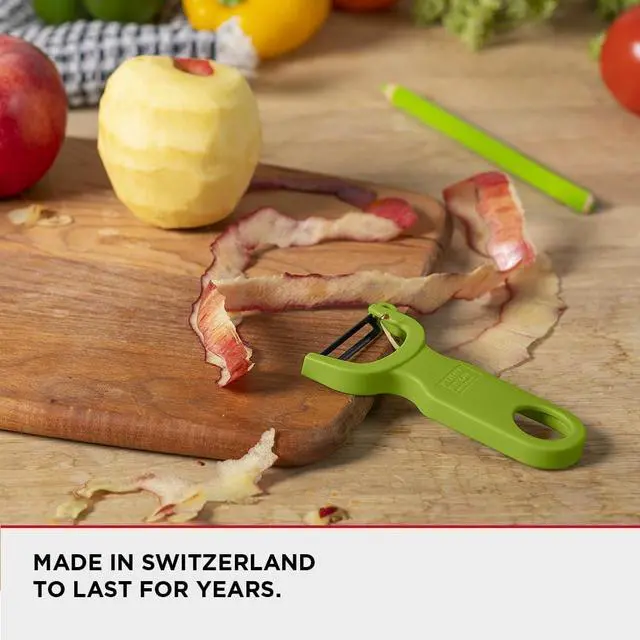 Alt view image 3 of 7 - Original Swiss Peeler 3-Pack Red/Green/Yellow