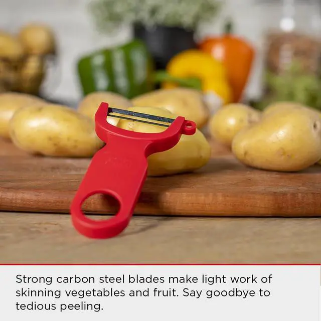 Alt view image 4 of 7 - Original Swiss Peeler 3-Pack Red/Green/Yellow