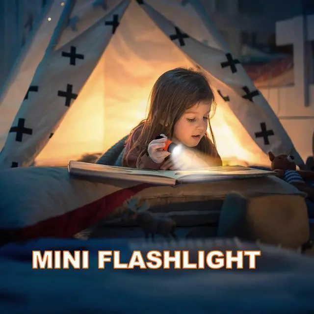 Alt view image 5 of 7 - Small Flashlight LED Keychain Flashlight Rechargeable Mini Flashlight for Emergency Colorful Gift for Kids Students(6)