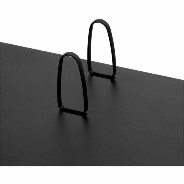 Alt view image 3 of 6 - Loose-Leaf Desk Calendar Base for 3.5 x 6 Inch Page Size, Black (E17-00)