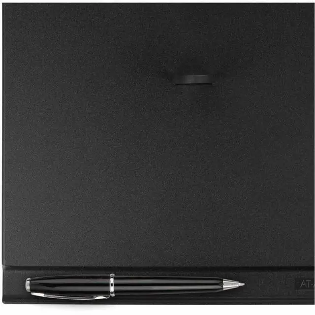 Alt view image 4 of 6 - Loose-Leaf Desk Calendar Base for 3.5 x 6 Inch Page Size, Black (E17-00)