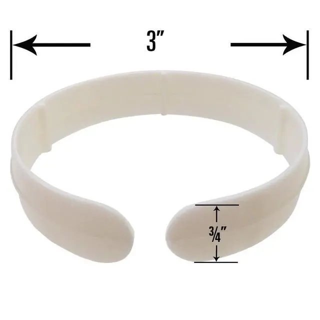 Alt view image 2 of 7 - Quilt Clips for Quilting, 12 Pack 3 Inch Heavy Duty Plastic Quilt Roll Clips, Quilting Clips Hold Quilt Rolled, Easy to Use, Wont Scratch Machine, White, for Queen Size Quilt Projects