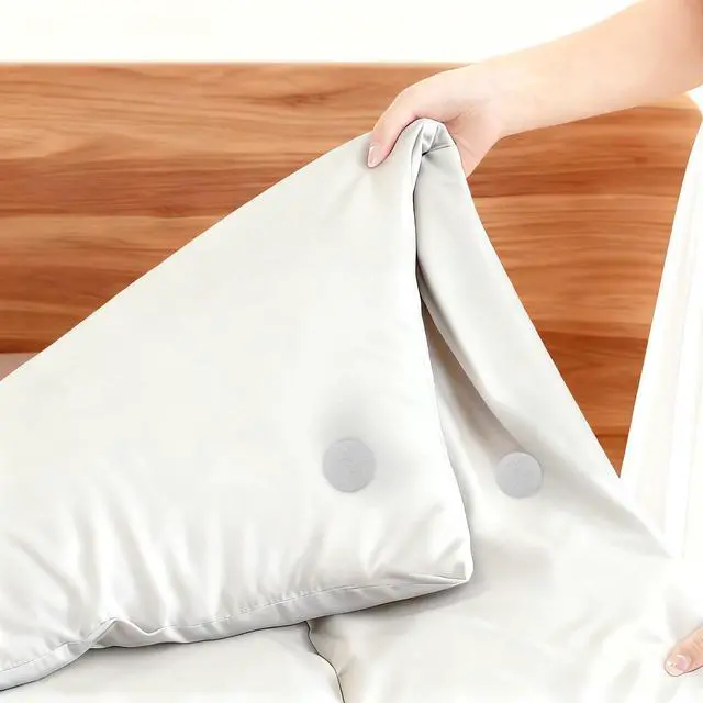 Alt view image 4 of 7 - Duvet Cover Clips, Non-Slip Comforter Fasteners, 6 Pack