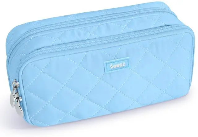 Main image of Large Pencil Case Pouch, Extra Big Pencil Bag with 8 Compartments