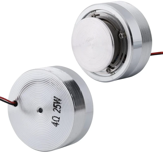 Alt view image 2 of 7 - 50mm 2Inch All Frequency Resonance Loudspeaker Vibration Round Strong Bass Vibration Louderspeaker(4 25 Watt)