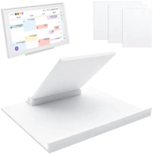 Main image of Desktop Stand for Skylight Calendar, Detachable Digital Calendar Holder for Max 27 & 15 Inch, Stable Base, Tool-Free Installation Compatible with Skylight Calendar