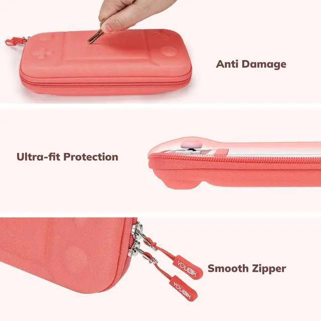 Alt view image 4 of 7 - Lite Case, 14 in 1 Accessories Kit for NS Switch Lite (2019)