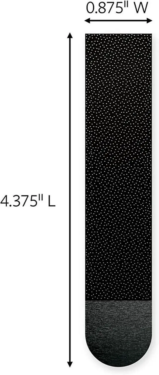 Alt view image 5 of 7 - 20 lb XL 10 Pairs Heavyweight Picture Hanging Strips (20 Strips), Damage-Free Hangers for Picture Frames, No Tools Required, Ideal for Home Room Wall Decor, Black Adhesive